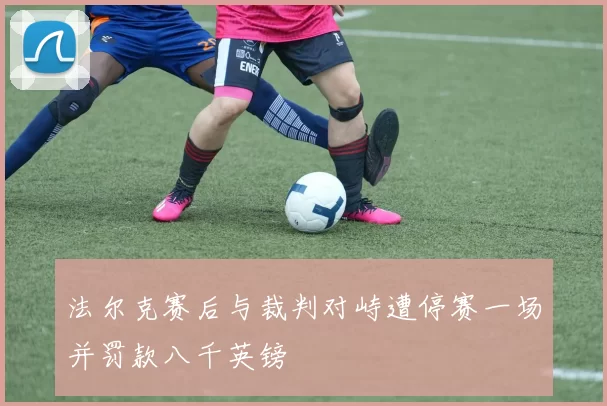 法尔克赛后与裁判对峙遭停赛一场并罚款八千英镑