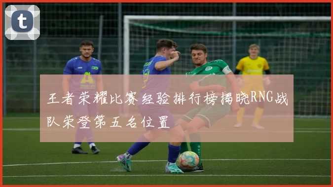 王者荣耀比赛经验排行榜揭晓RNG战队荣登第五名位置