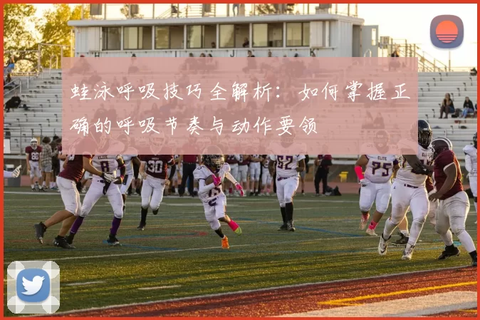 蛙泳呼吸技巧全解析：如何掌握正确的呼吸节奏与动作要领