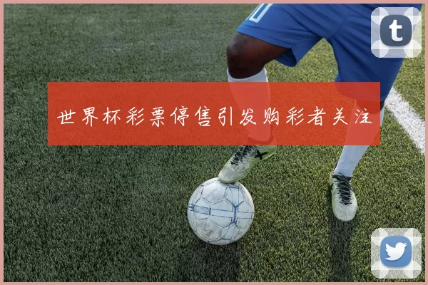 世界杯彩票停售引发购彩者关注