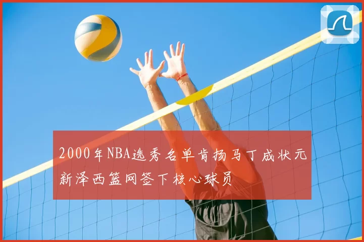 2000年NBA选秀名单肯扬马丁成状元新泽西篮网签下核心球员